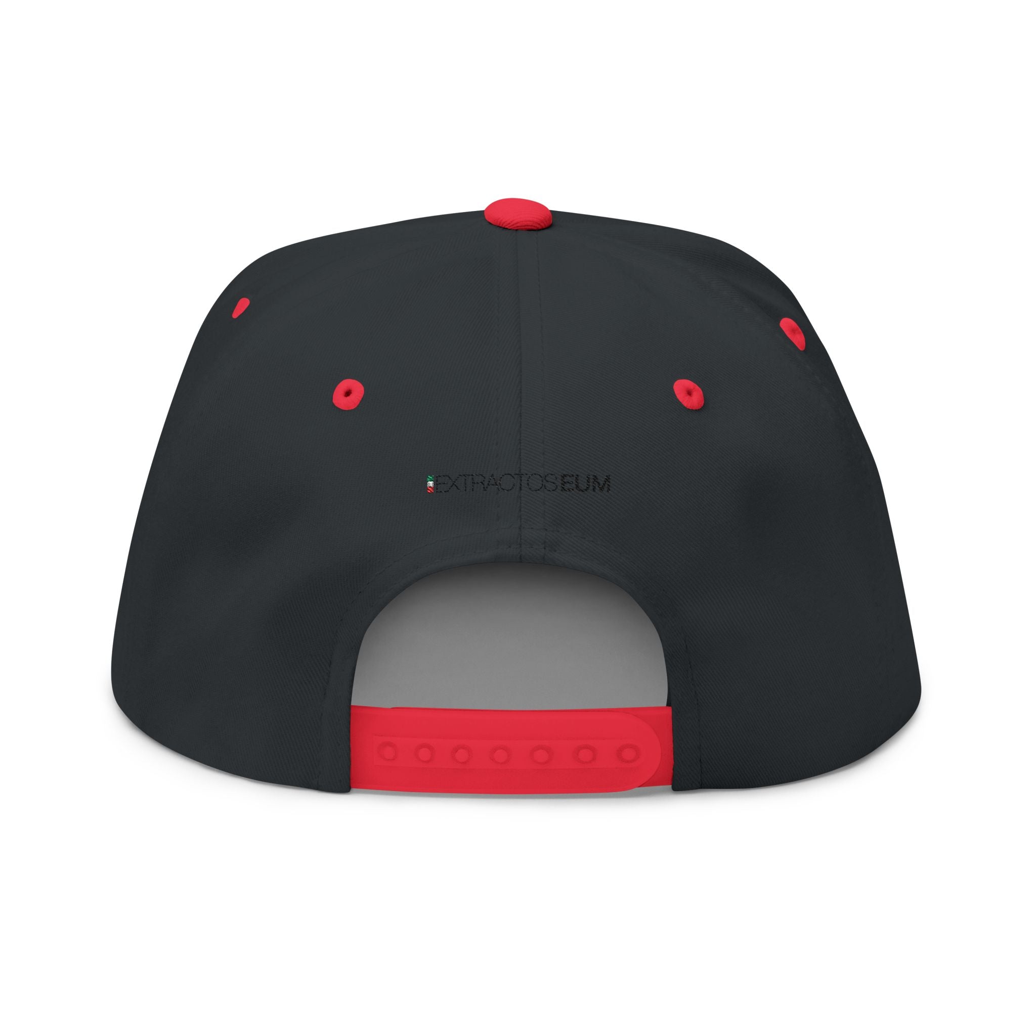 Gorra plana con visera bordada y elegante - Extractos EUM
